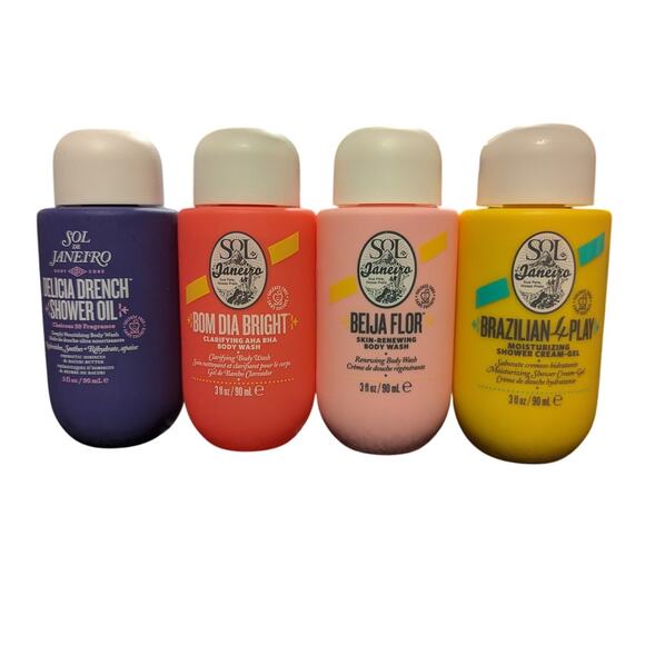 New Sol de Janeiro Scent Your Shower Body Wash and Shower Oil Set